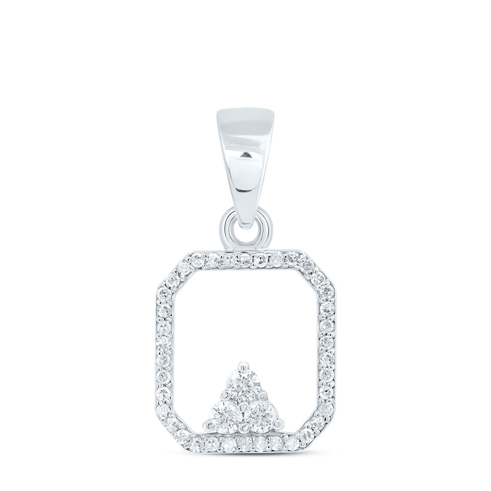 1/5CTW DIA P1 GIFT OCTAGON PENDANT Daisy Joyeria