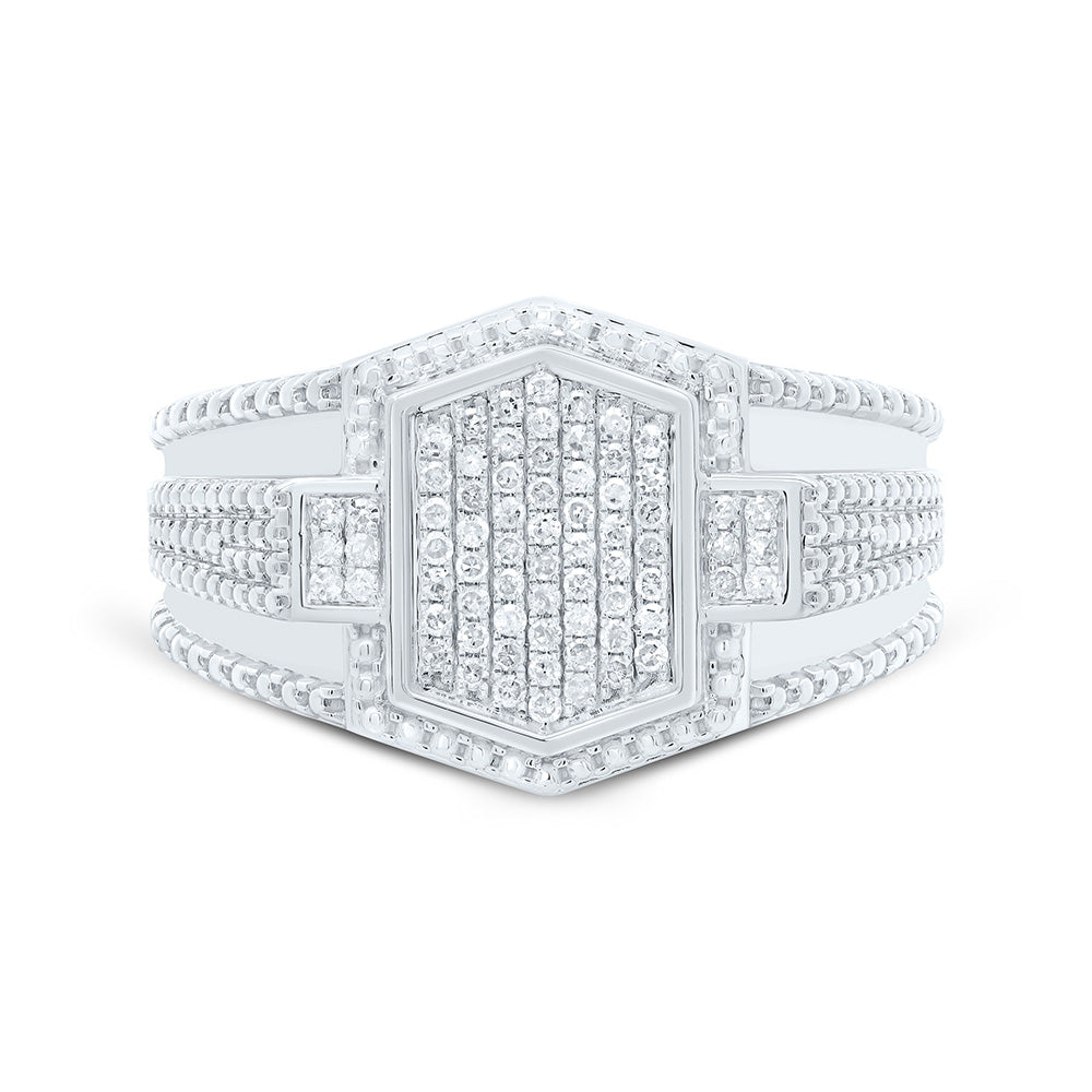 3/8CTW-DIA P1 MEN'S RING 10 Daisy Joyeria