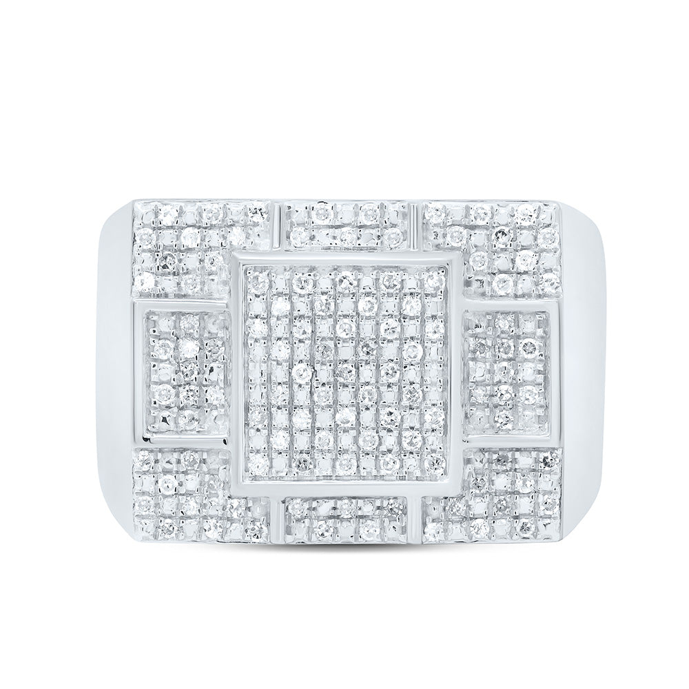 3/8CTW-DIA P1 MEN'S RING 10 Daisy Joyeria