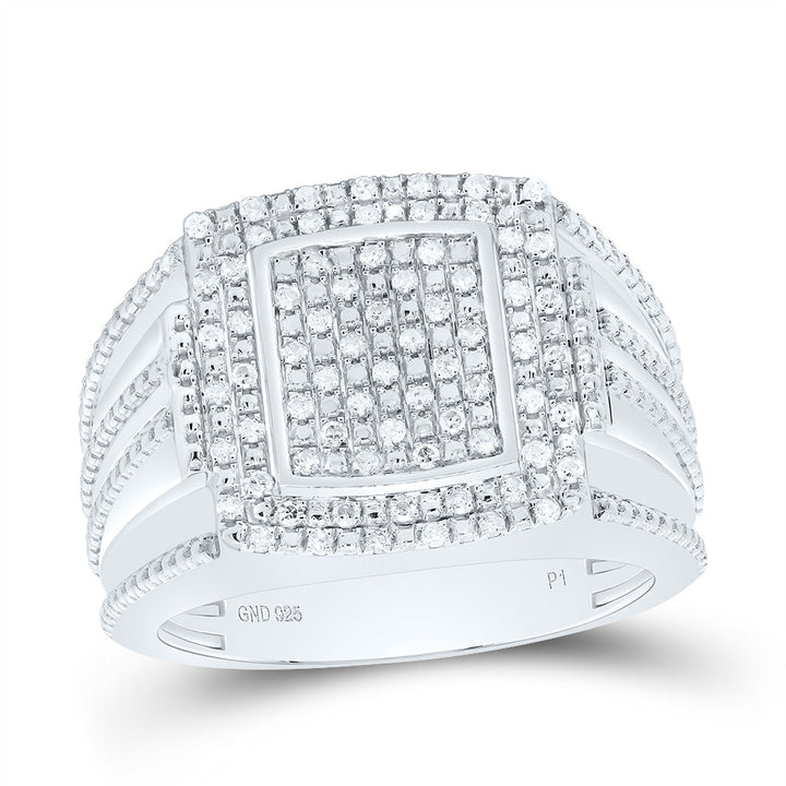 3/8CTW-DIA P1 MEN'S RING 10 Daisy Joyeria