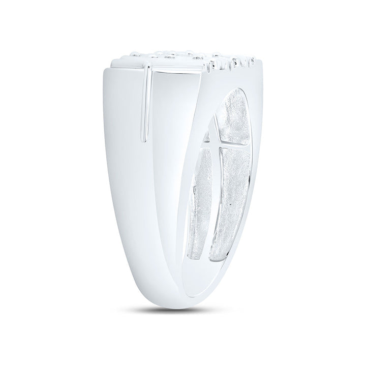 1/4CTW-NAT DIA P3 MEN'S RING Daisy Joyeria