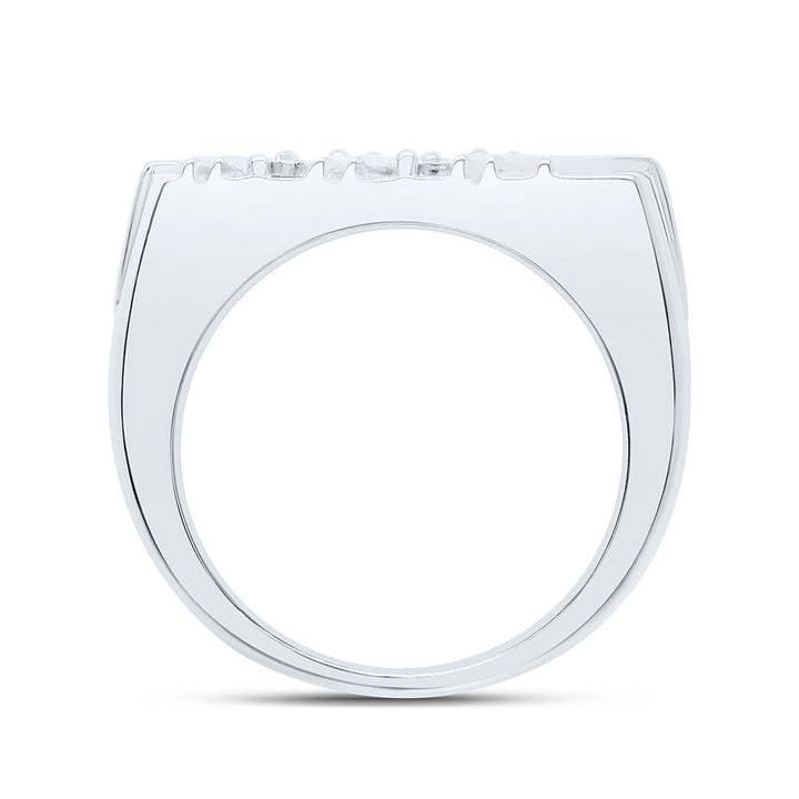 1/4CTW-NAT DIA P3 MEN'S RING Daisy Joyeria
