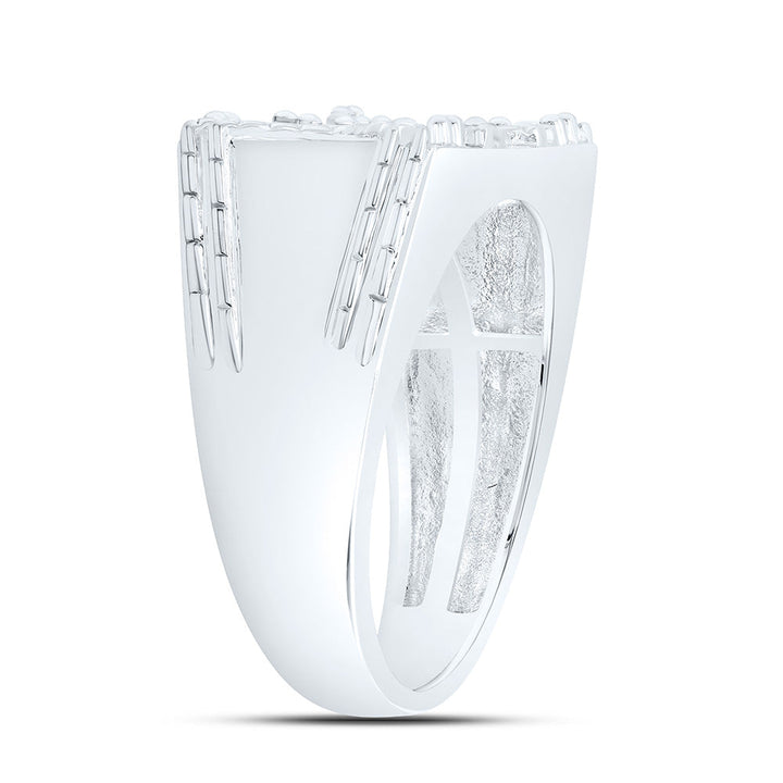 1/4CTW-NAT DIA P3 MEN'S RING Daisy Joyeria