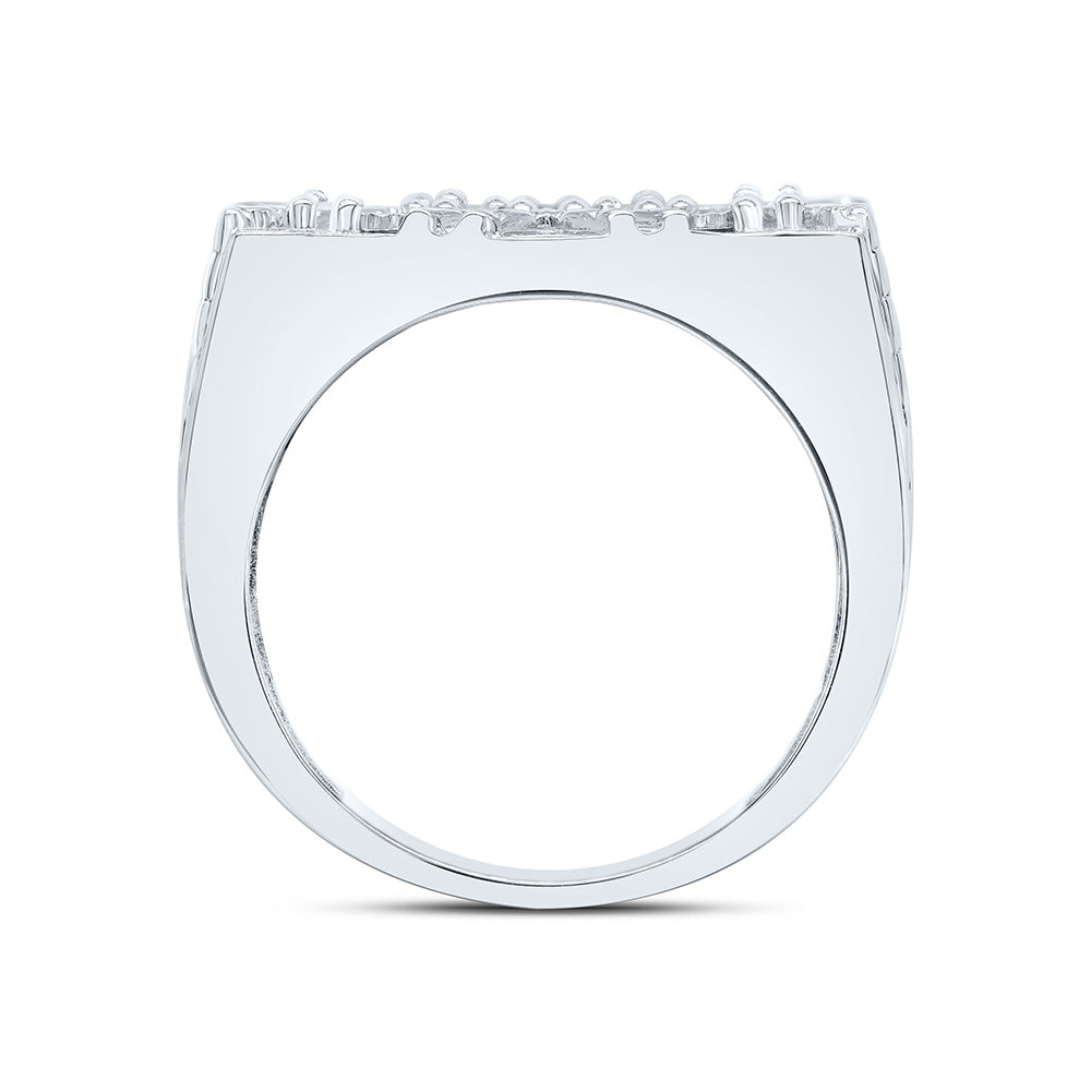 1/4CTW-NAT DIA P3 MEN'S RING Daisy Joyeria