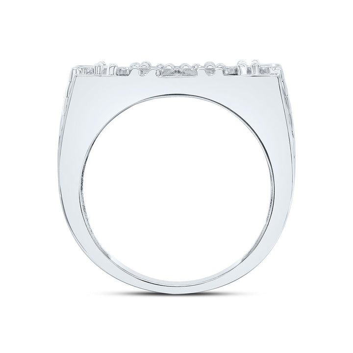 1/4CTW-NAT DIA P3 MEN'S RING Daisy Joyeria