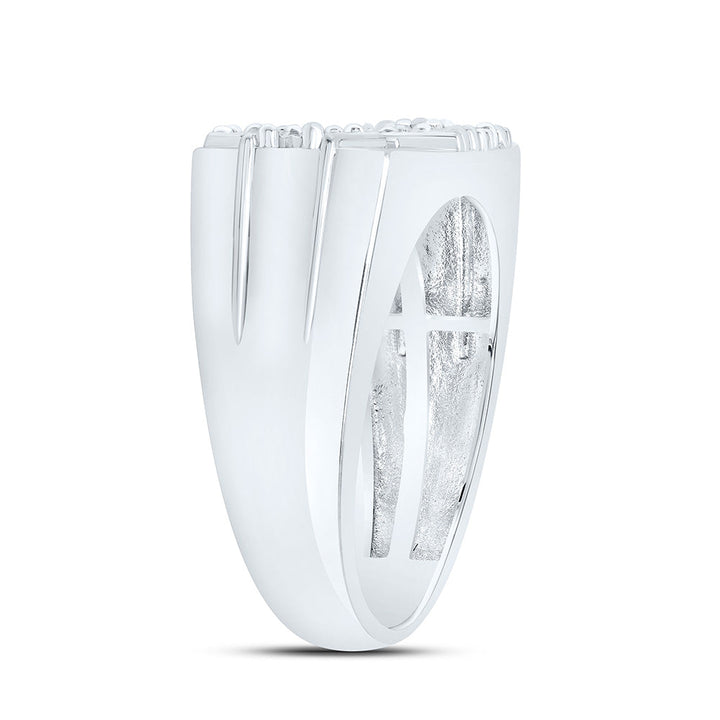 1/4CTW-NAT DIA P3 MEN'S RING Daisy Joyeria