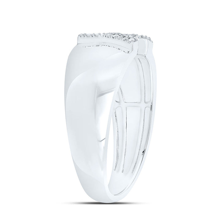 1/20CTW-NAT DIA P1 GIFT INITIAL "Y" LADIES RING Daisy Joyeria