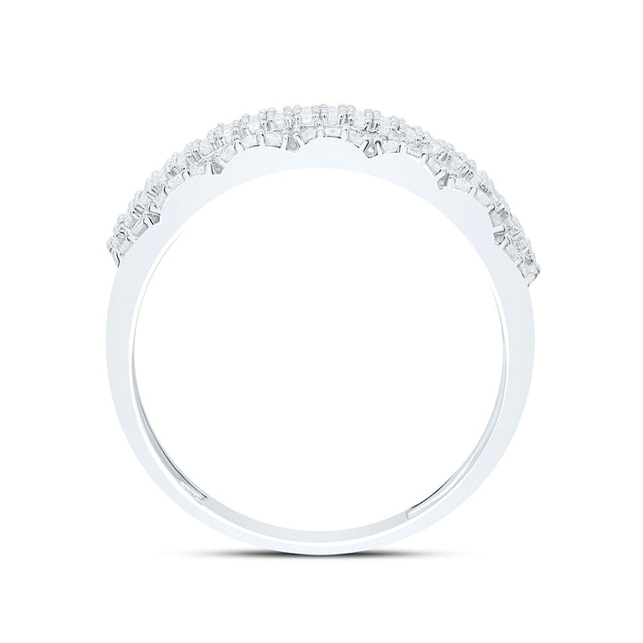 1/2CTW-NAT DIA P1 MEN'S BAND Daisy Joyeria