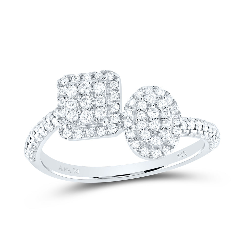 1/2CTW-NAT DIA ANA M FASHION RING Daisy Joyeria