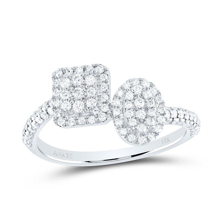 1/2CTW-NAT DIA ANA M FASHION RING Daisy Joyeria