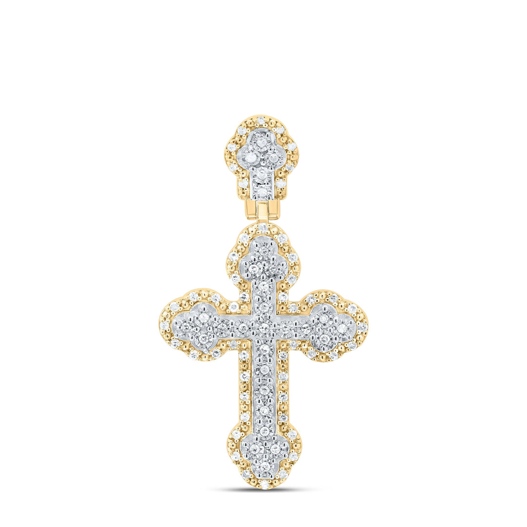 1/4CTW-NAT DIA P1 GIFT CROSS PENDANT Daisy Joyeria