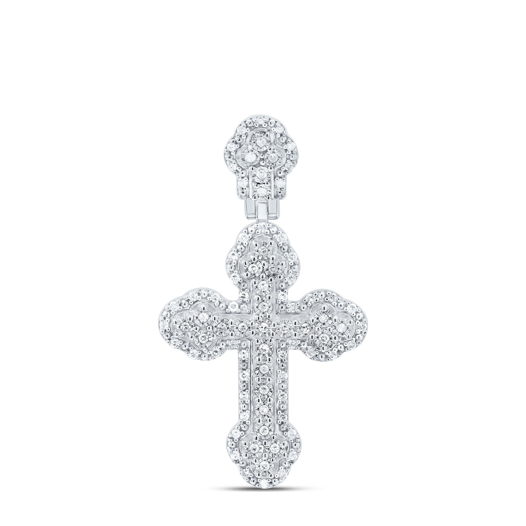 1/4CTW-NAT DIA P1 GIFT CROSS PENDANT Daisy Joyeria