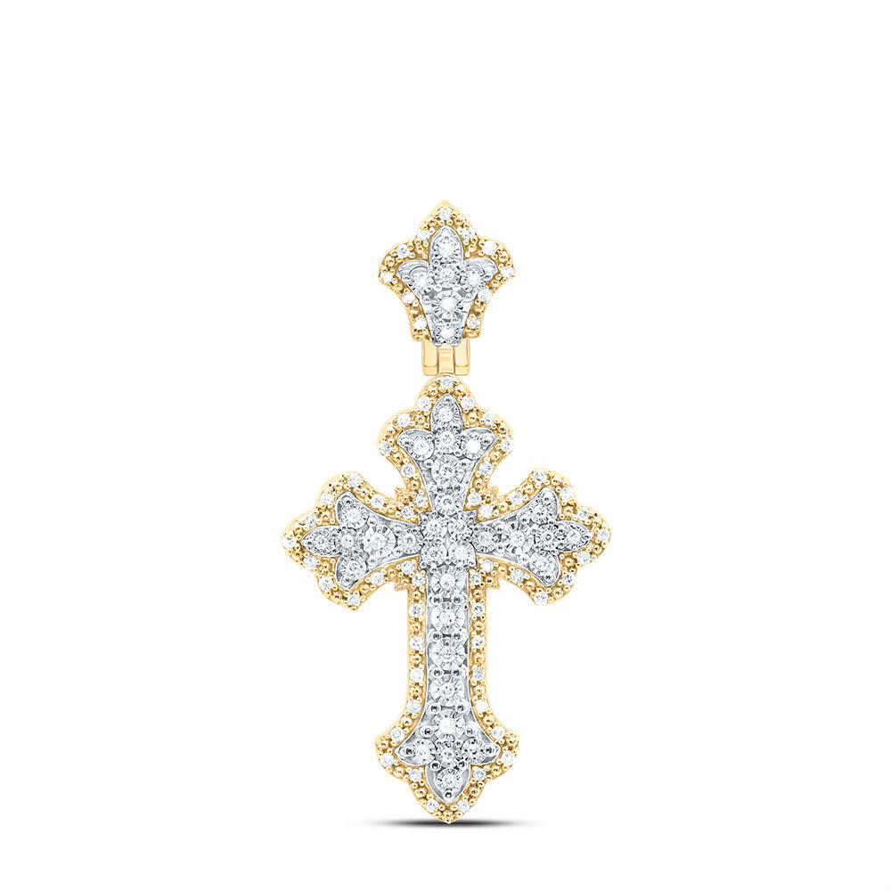 1/3CTW-NAT DIA P1 GIFT CROSS PENDANT Daisy Joyeria