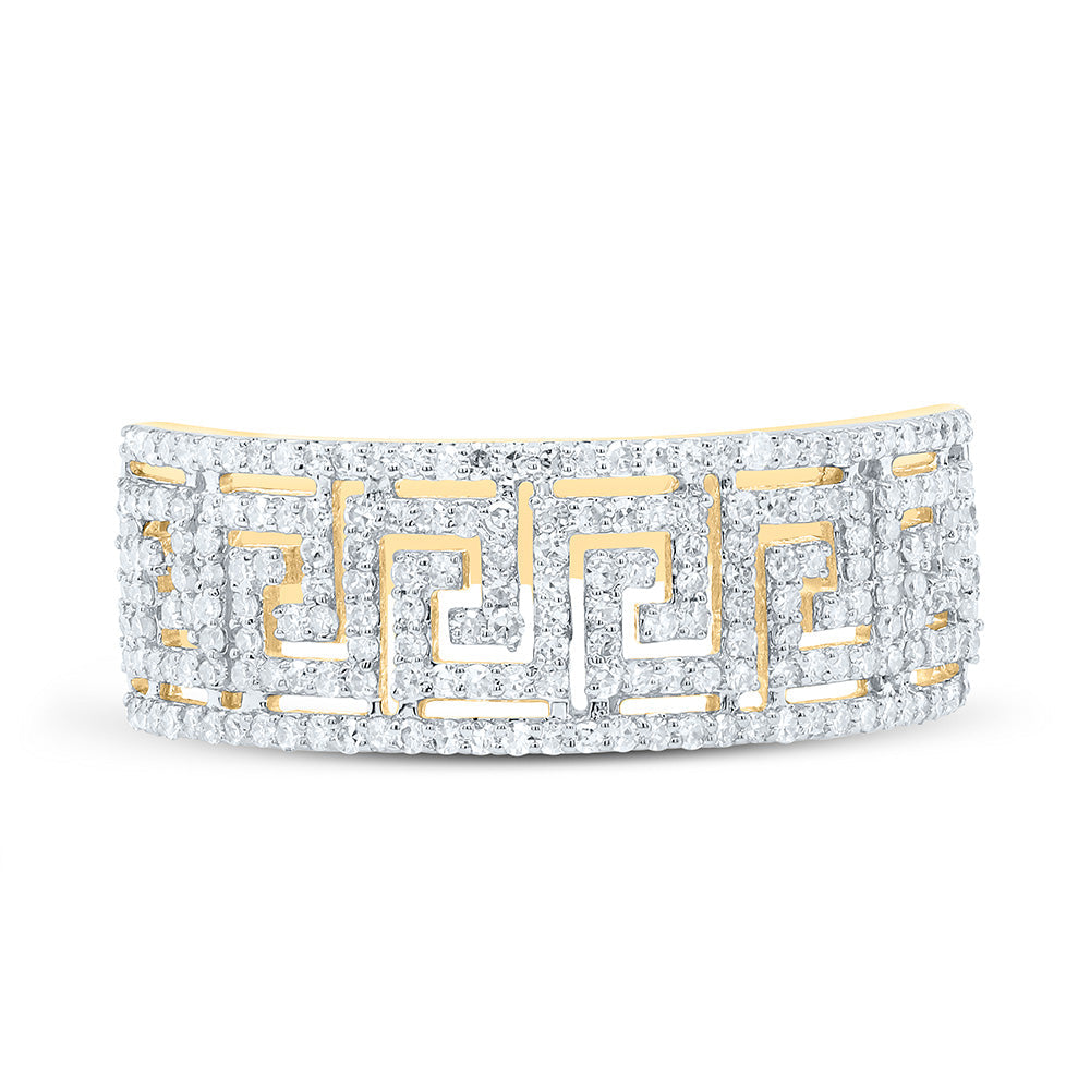 5/8CTW-NAT DIA NK  MENS RING Daisy Joyeria