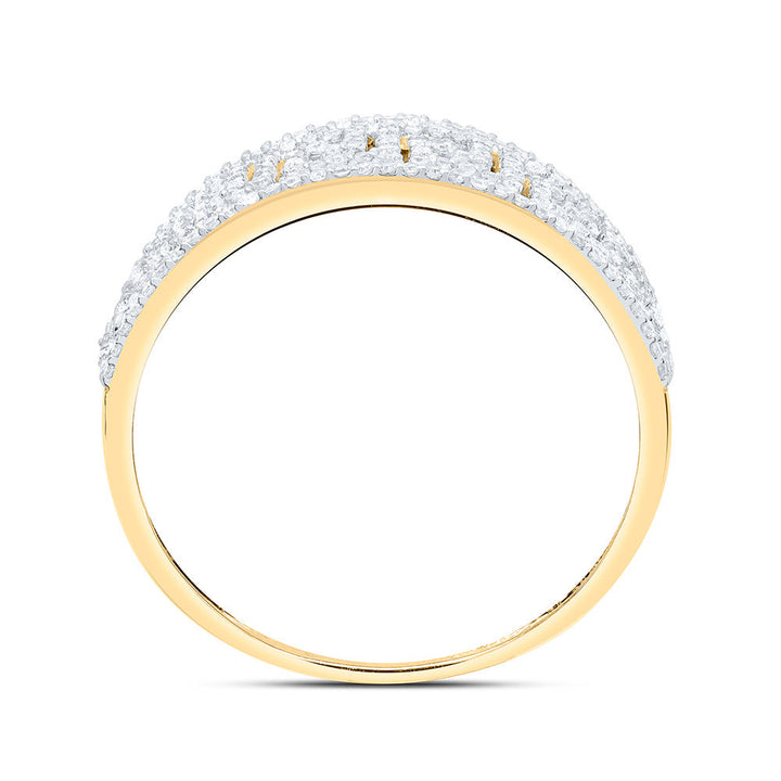 5/8CTW-NAT DIA NK  MENS RING Daisy Joyeria