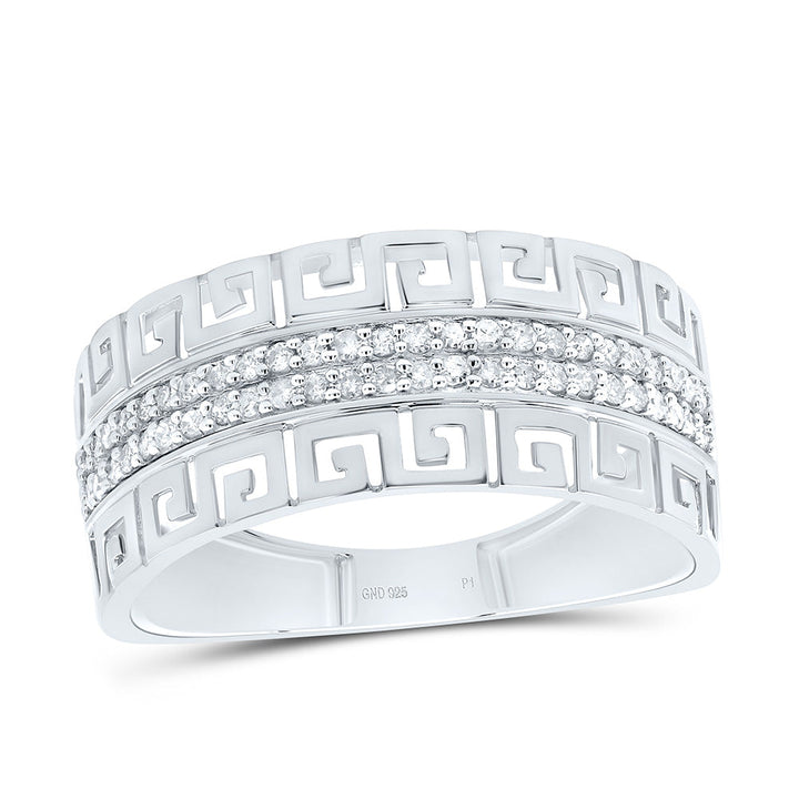 1/4CTW-NAT DIA P1 GIFT MENS RING Daisy Joyeria