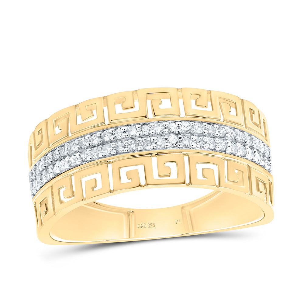1/4CTW-NAT DIA P1 GIFT MENS RING Daisy Joyeria