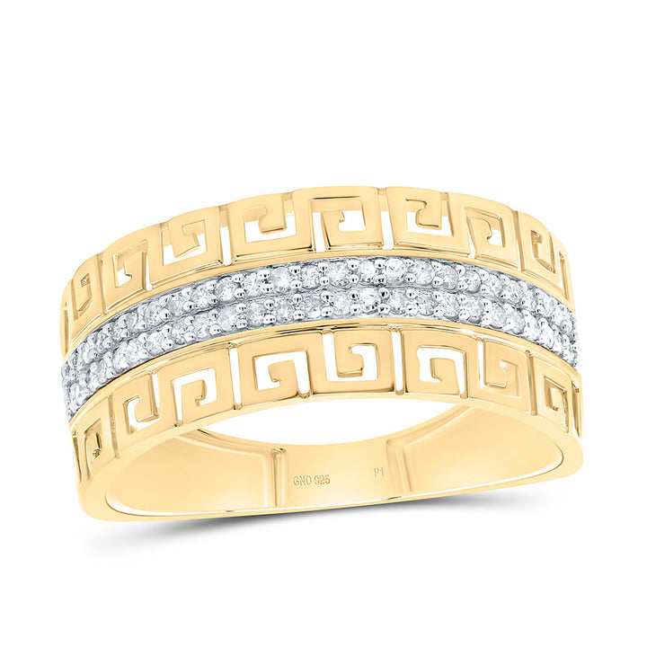 1/4CTW-NAT DIA P1 GIFT MENS RING Daisy Joyeria