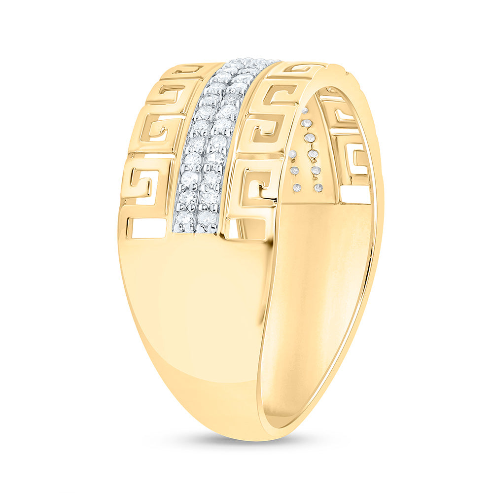 1/4CTW-NAT DIA P1 GIFT MENS RING Daisy Joyeria