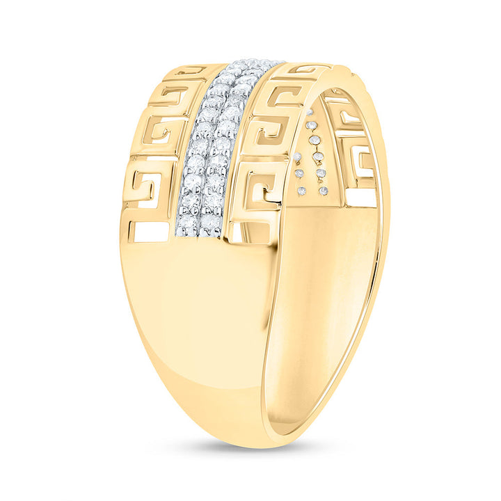 1/4CTW-NAT DIA P1 GIFT MENS RING Daisy Joyeria