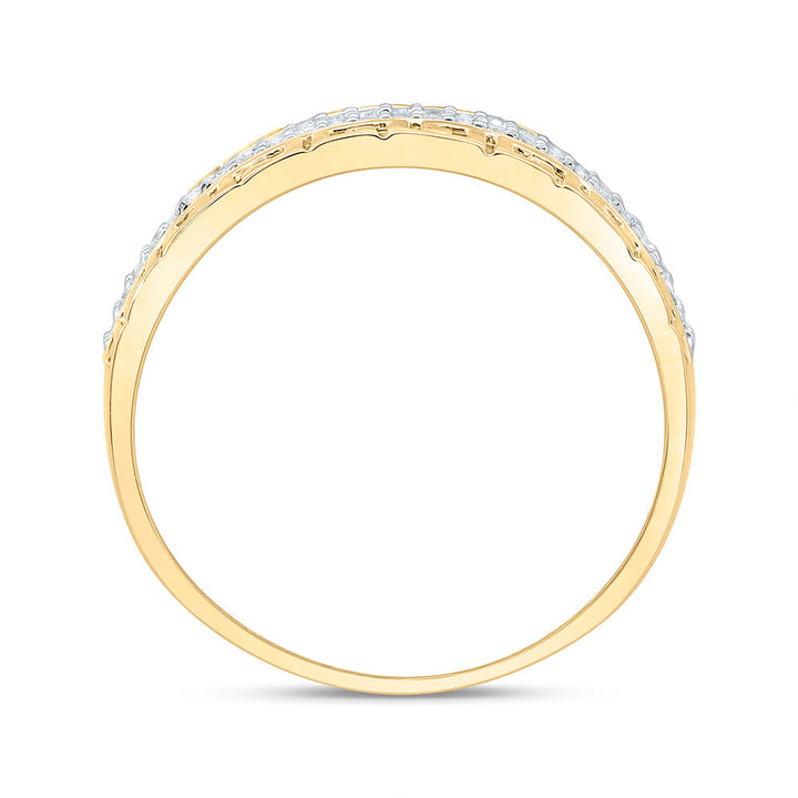 1/4CTW-NAT DIA P1 GIFT MENS RING Daisy Joyeria