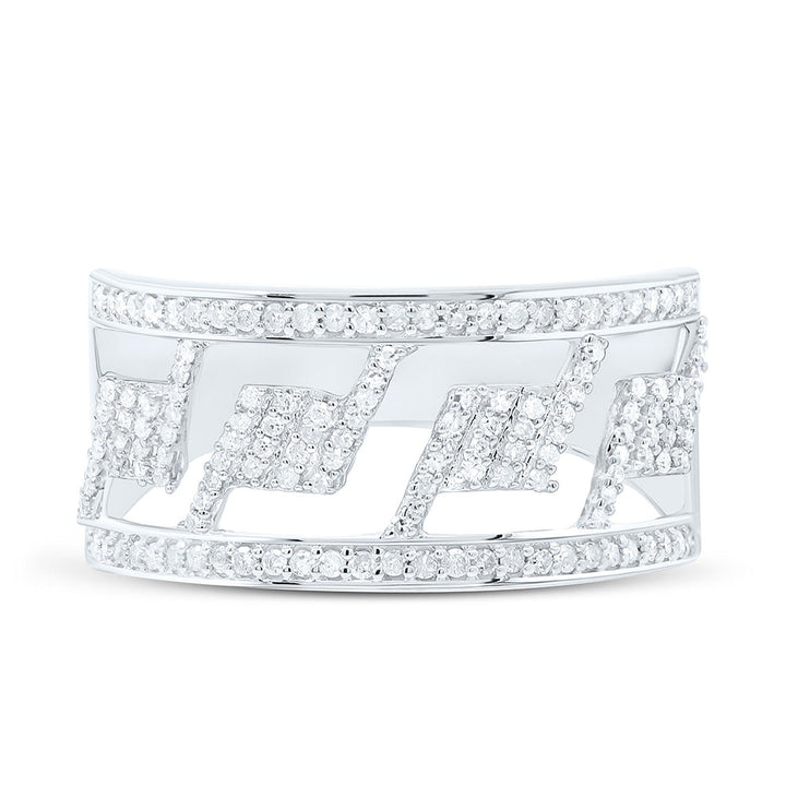 3/8CTW-NAT DIA P1 GIFT MENS RING Daisy Joyeria