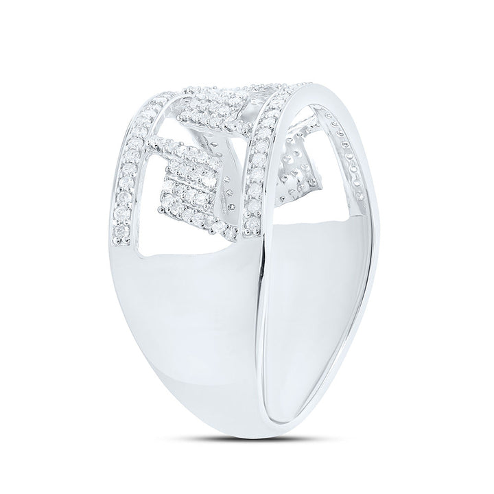 3/8CTW-NAT DIA P1 GIFT MENS RING Daisy Joyeria