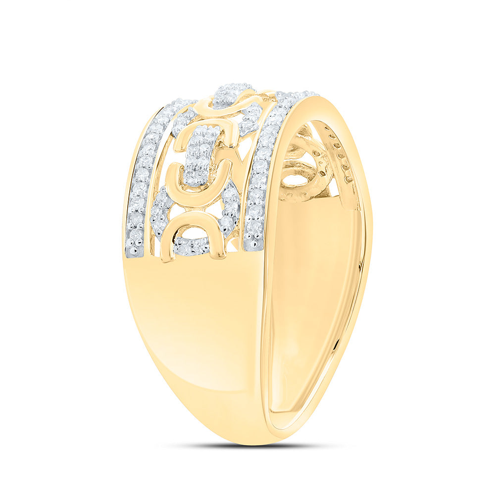1/3CTW-NAT DIA P1 GIFT MENS RING Daisy Joyeria