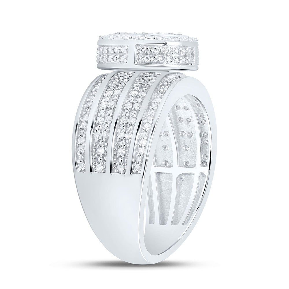 1/2CTW-NAT DIA P3 GIFT OVAL RING Daisy Joyeria