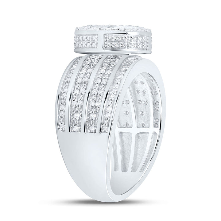 1/2CTW-NAT DIA P3 GIFT OVAL RING Daisy Joyeria