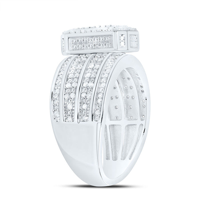 1/2CTW-NAT DIA P3 GIFT EMERALD RING Daisy Joyeria