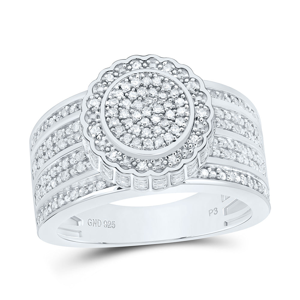 1/2CTW-NAT DIA P3 GIFT ROUND RING Daisy Joyeria