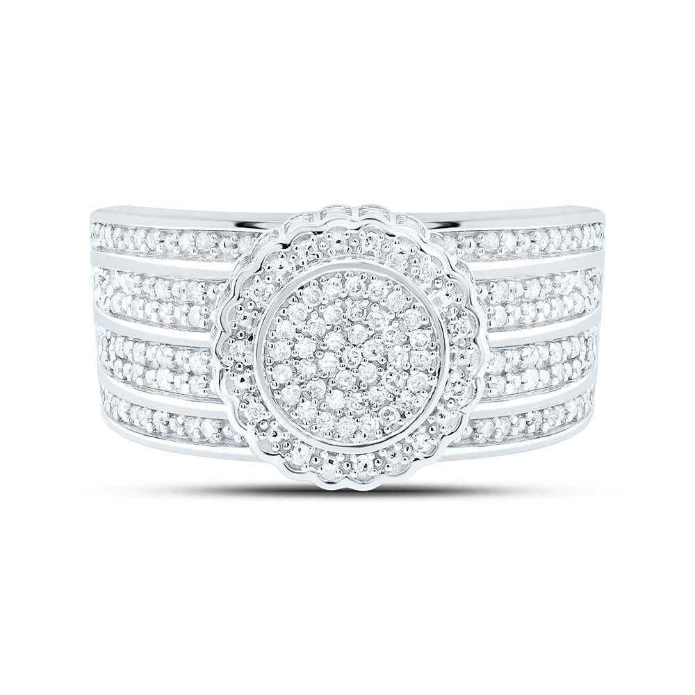 1/2CTW-NAT DIA P3 GIFT ROUND RING Daisy Joyeria