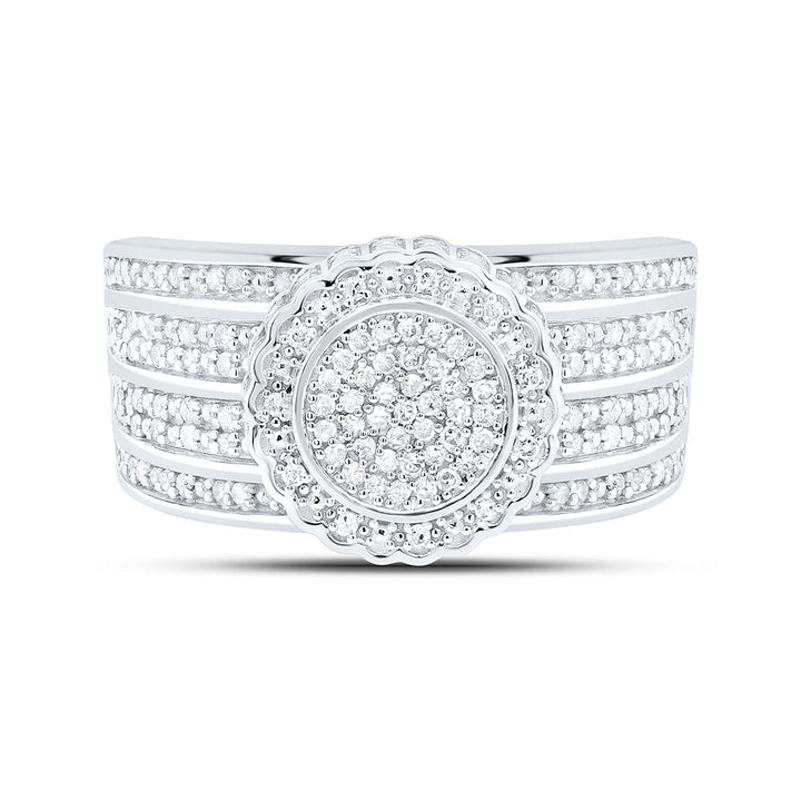 1/2CTW-NAT DIA P3 GIFT ROUND RING Daisy Joyeria