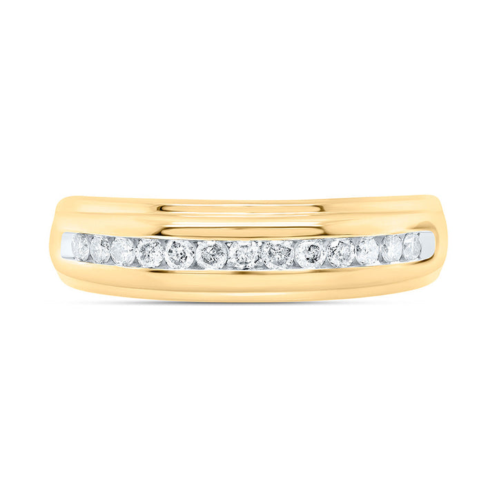 1/3CTW-NAT DIA P3 GIFT MENS BAND Daisy Joyeria