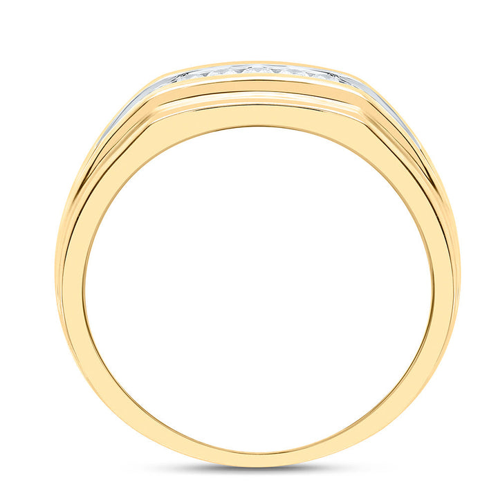 1/4CTW-NAT DIA P3 GIFT MENS BAND Daisy Joyeria