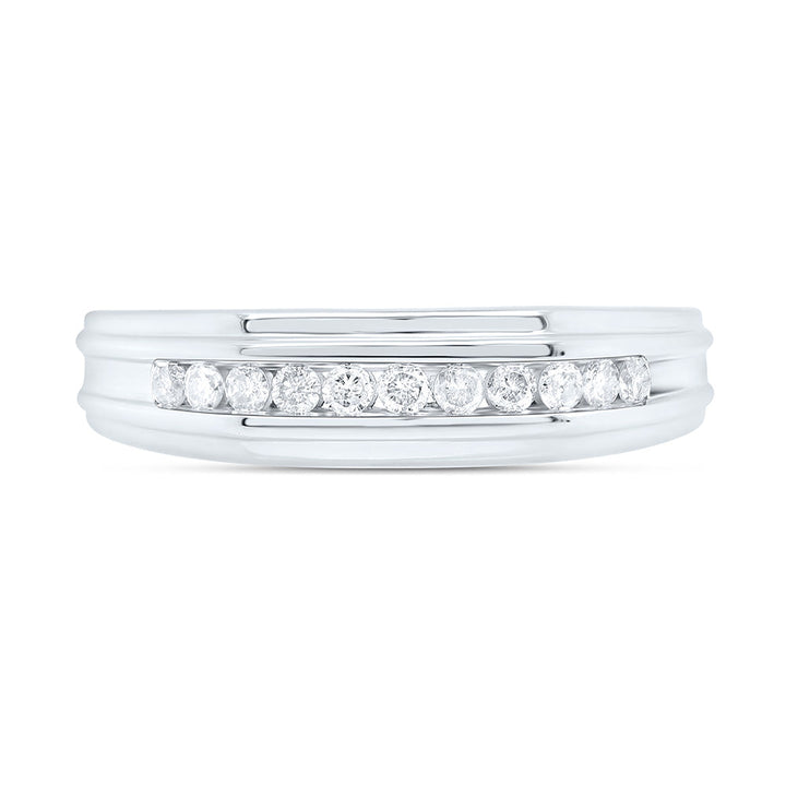 1/4CTW-NAT DIA P3 GIFT MENS BAND Daisy Joyeria