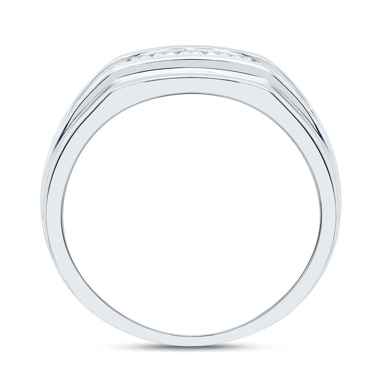1/4CTW-NAT DIA P3 GIFT MENS BAND Daisy Joyeria