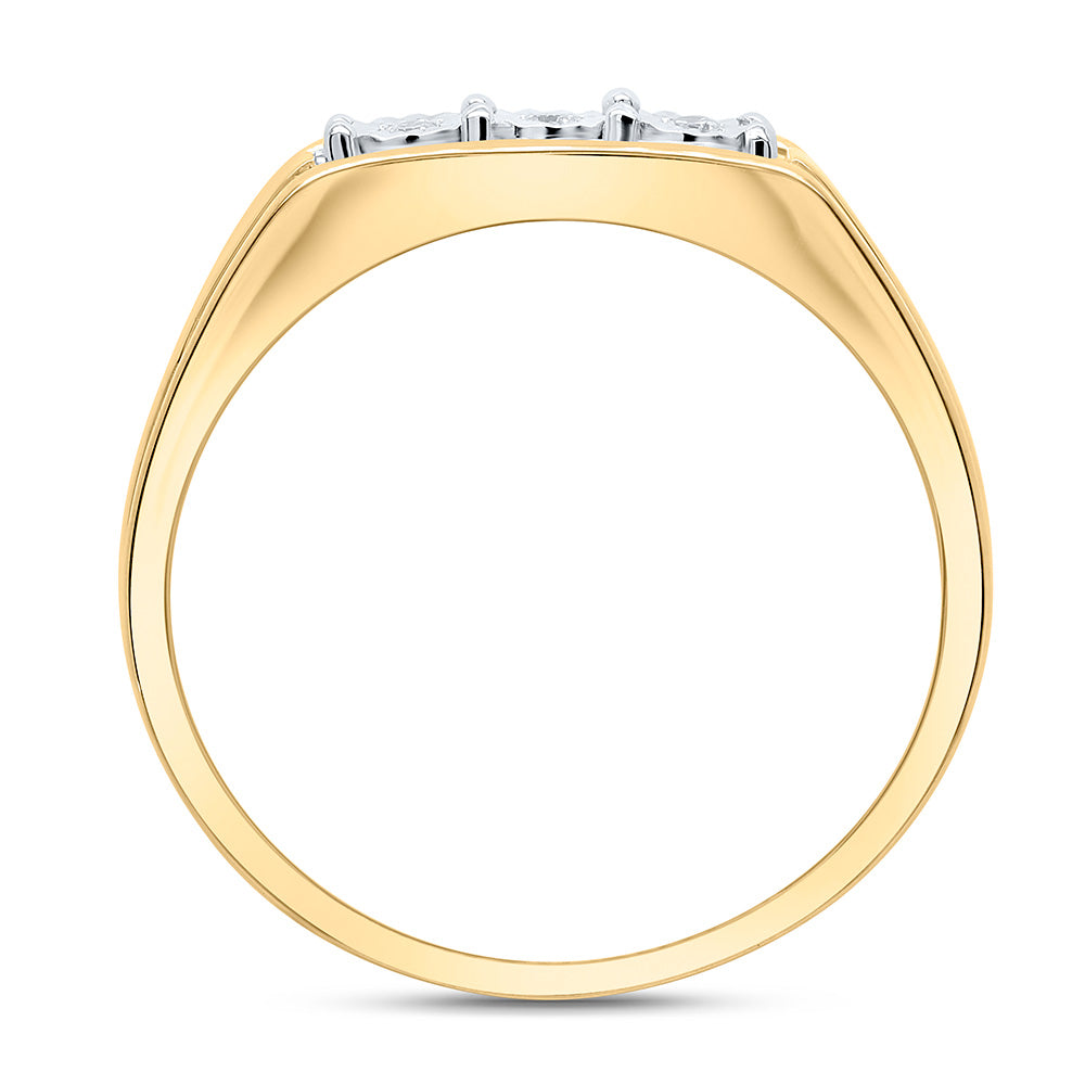 1/20CTW-NAT DIA P3 GIFT MENS BAND Daisy Joyeria