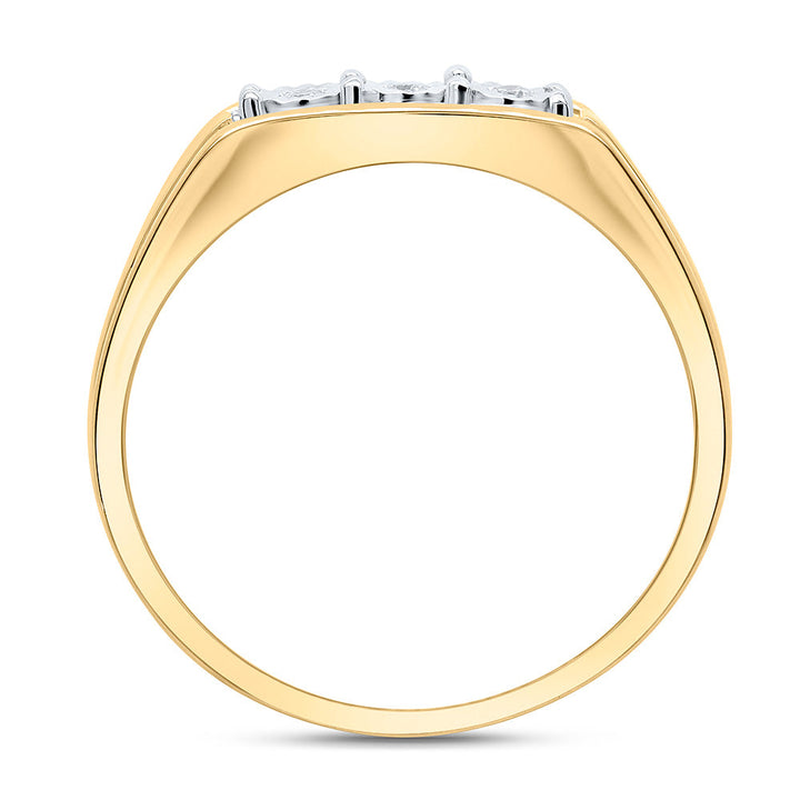 1/20CTW-NAT DIA P3 GIFT MENS BAND Daisy Joyeria