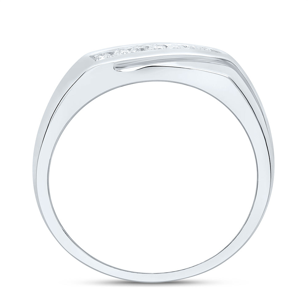 1/5CTW-NAT DIA P3 GIFT MENS BAND Daisy Joyeria