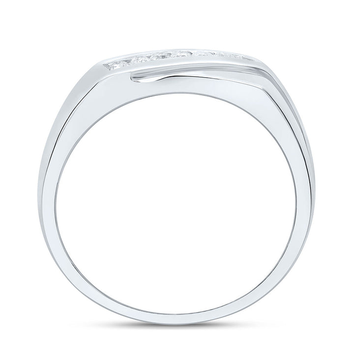 1/5CTW-NAT DIA P3 GIFT MENS BAND Daisy Joyeria