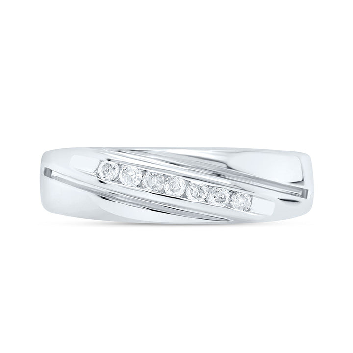 1/5CTW-NAT DIA P3 GIFT MENS BAND Daisy Joyeria