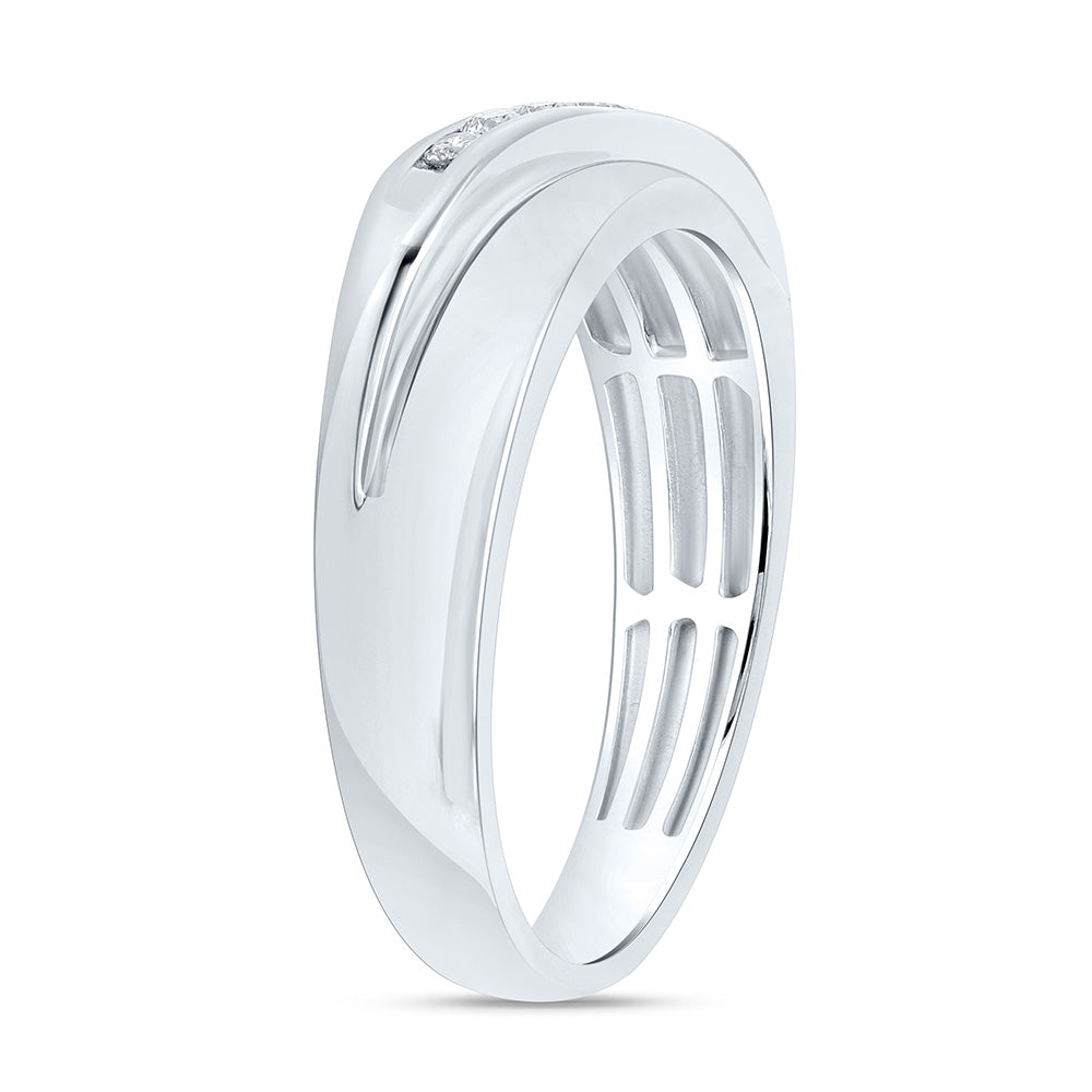 1/5CTW-NAT DIA P3 GIFT MENS BAND Daisy Joyeria