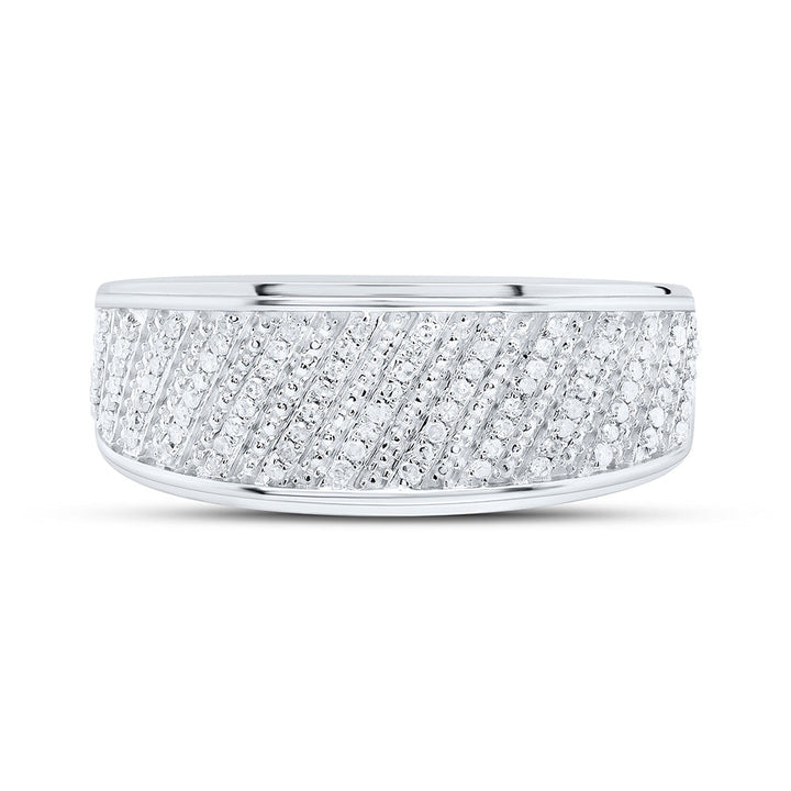 1/3CTW-NAT DIA P3 GIFT MENS BAND Daisy Joyeria