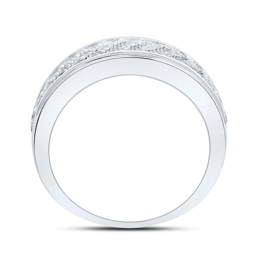 1/3CTW-NAT DIA P3 GIFT MENS BAND Daisy Joyeria