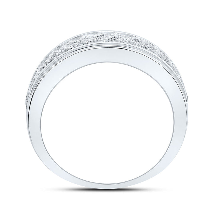 1/3CTW-NAT DIA P3 GIFT MENS BAND Daisy Joyeria