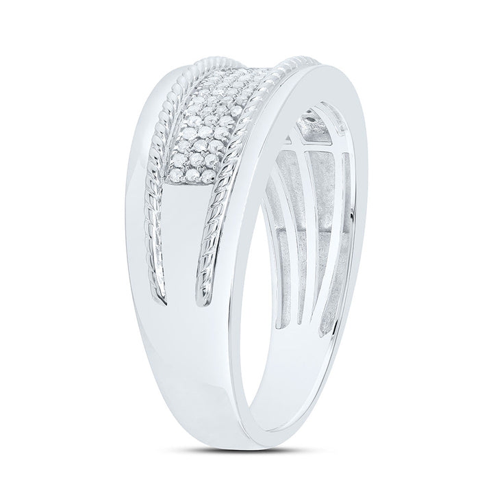 1/4CTW-NAT DIA P3 GIFT MENS BAND Daisy Joyeria