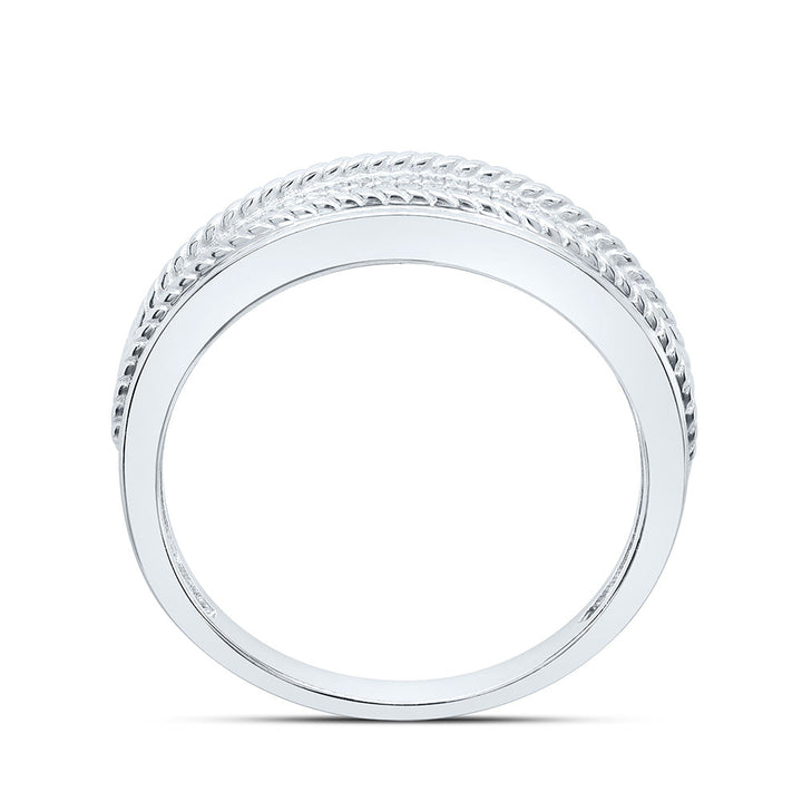 1/4CTW-NAT DIA P3 GIFT MENS BAND Daisy Joyeria