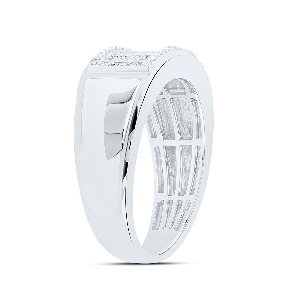 1/3CTW-NAT DIA P3 GIFT MENS BAND Daisy Joyeria